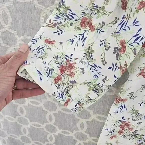 New without tag Rose + Olivia Floral Chiffon Blouse 3XL - Picture 6 of 8